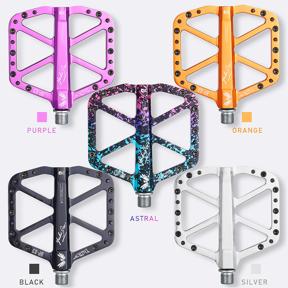 KRSEC VS Bicycle Pedal Aluminu - مراجعة Mountain Biking Vs Road Biking وسعره
