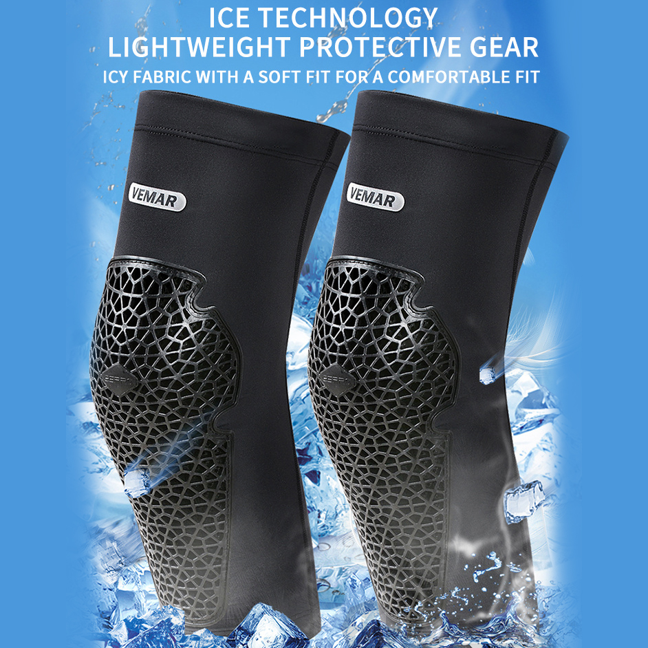 VEMAR Chilled Anti-fall Motorc - مراجعة Mountain Biking Knee And Elbow Pads وسعره