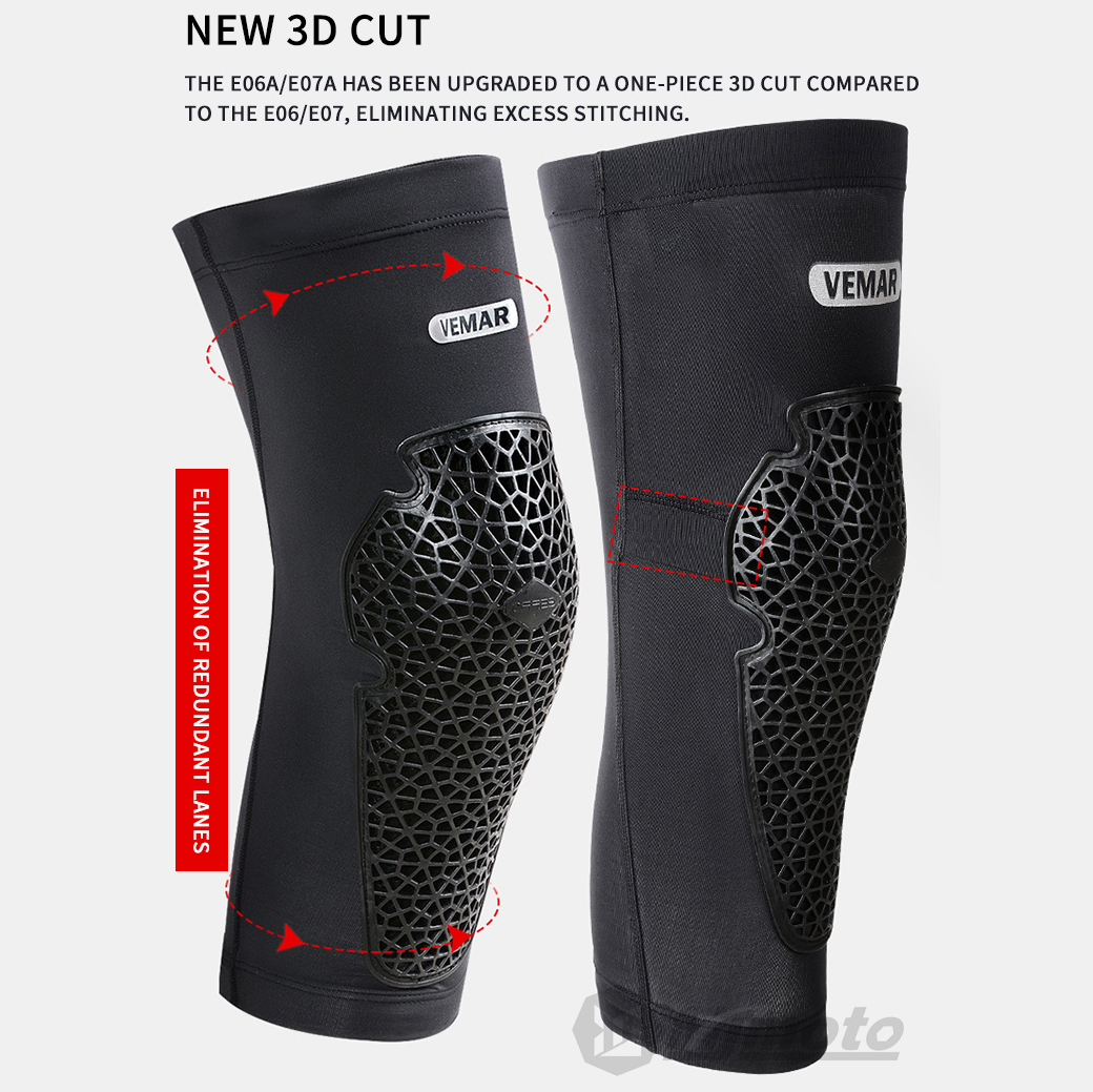 VEMAR Chilled Anti-fall Motorc - مراجعة Mountain Biking Knee And Elbow Pads وسعره