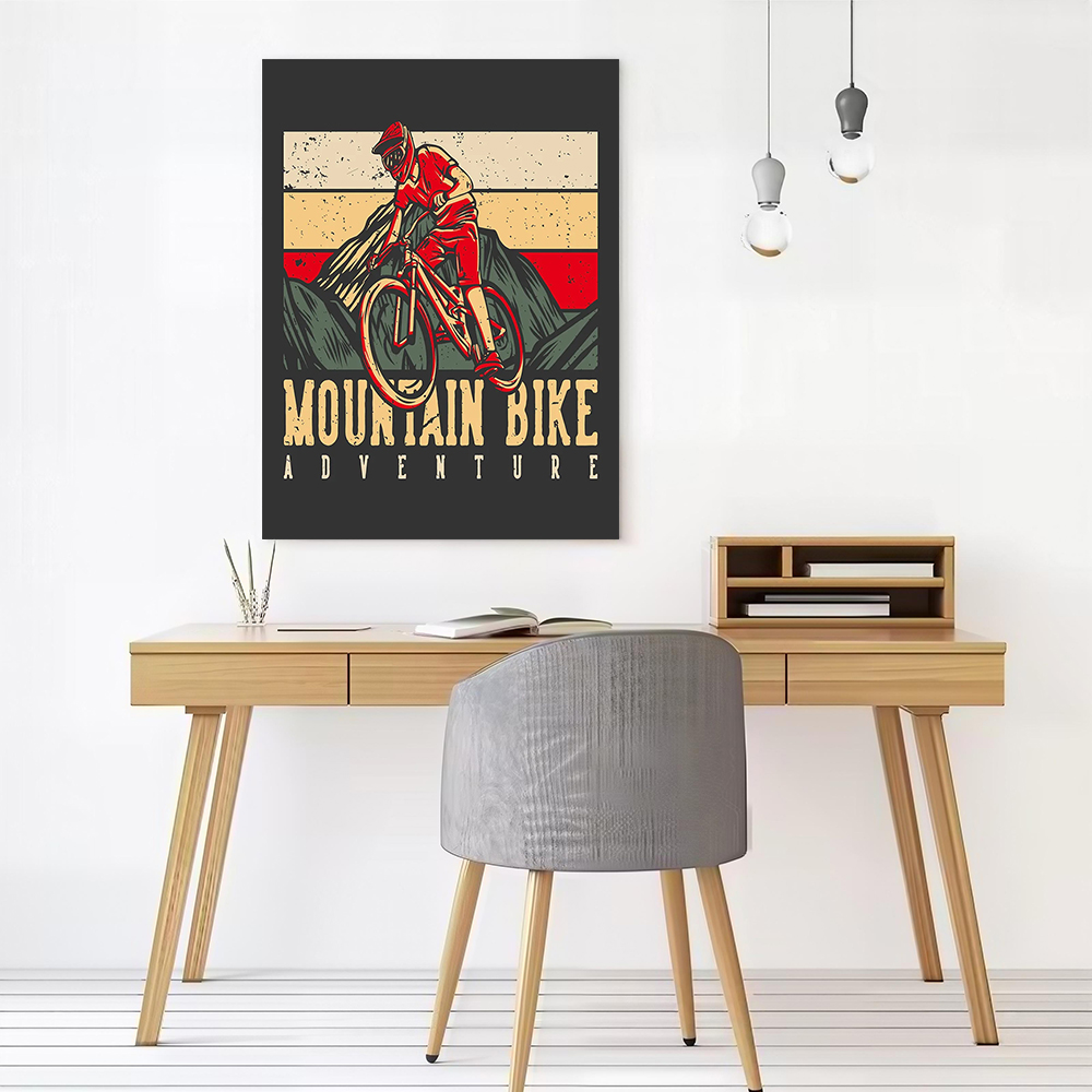 Mountain Bike Adventure Poster - مراجعة Picture Of Mountain Biking وسعره