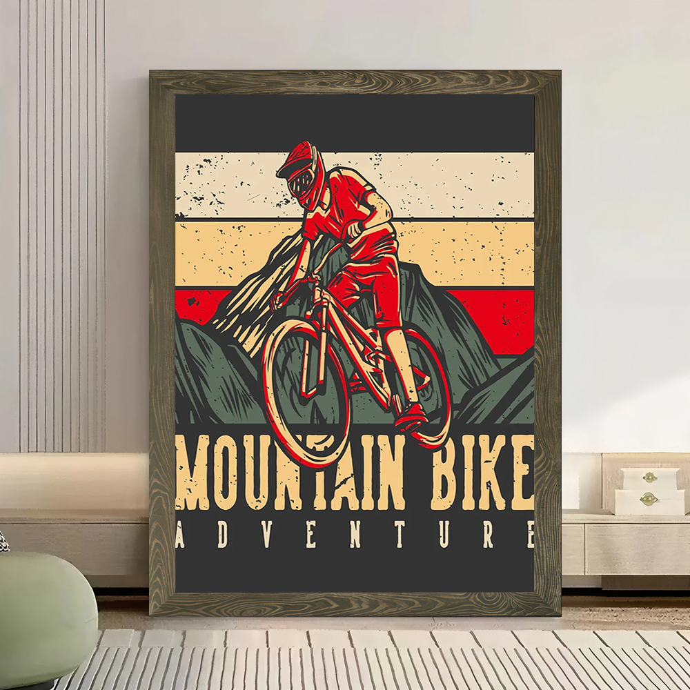 Mountain Bike Adventure Poster - مراجعة Picture Of Mountain Biking وسعره