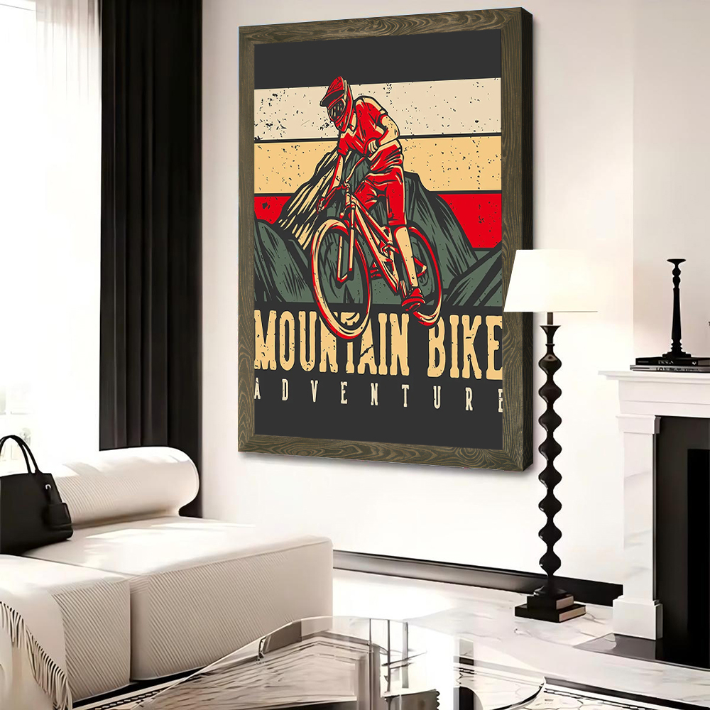 Mountain Bike Adventure Poster - مراجعة Picture Of Mountain Biking وسعره