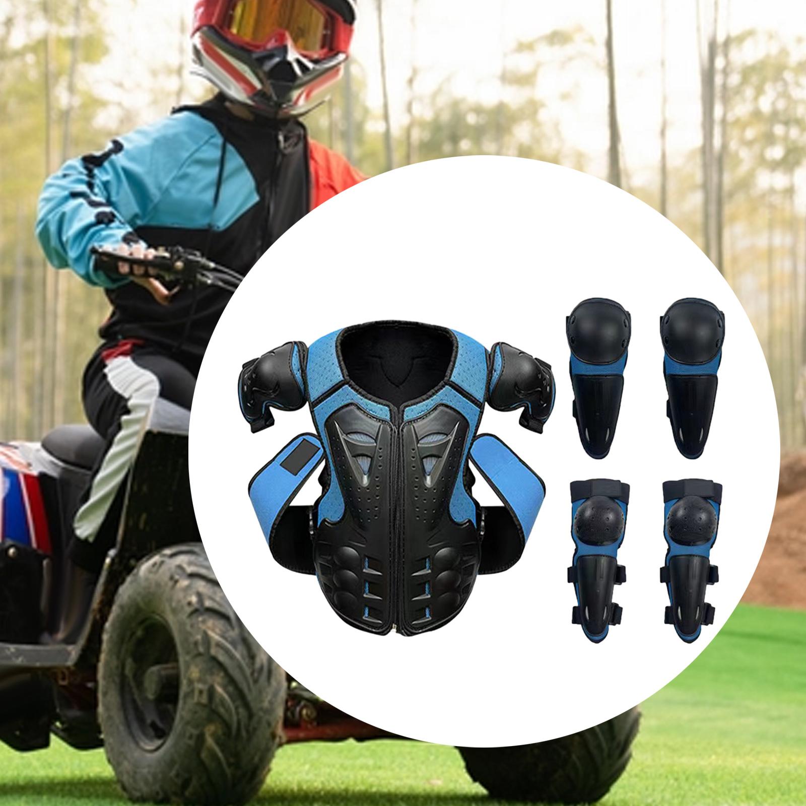 Unisex Kids Motocross Armor Su - مراجعة Mountain Biking Protective Gear وسعره