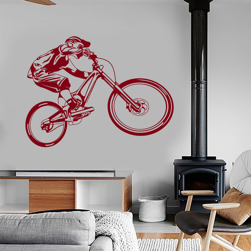 Wall Vinyl Decal Mountain Bike - مراجعة Mountain Biking Extreme وسعره