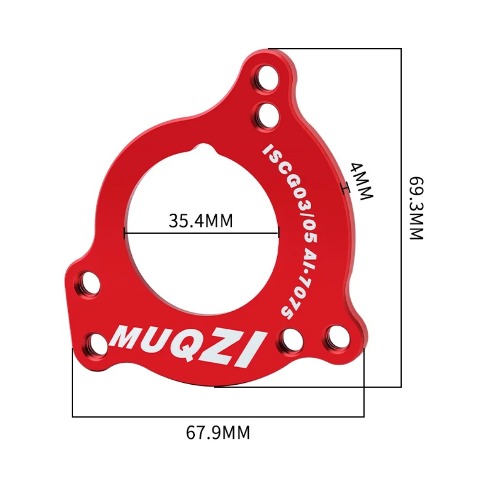 Mountain Bike BSA Bottom Brack - مراجعة Chain Guide Iscg وسعره
