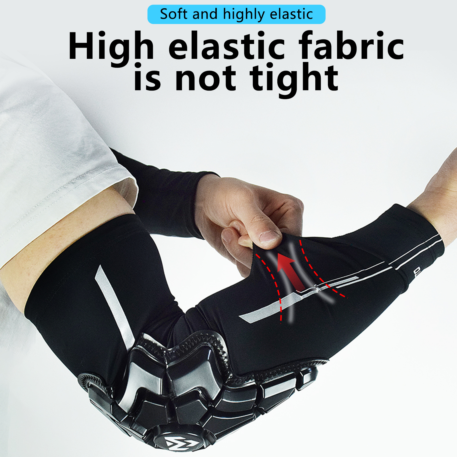 Summer Ice Silk Motocross Elbo - مراجعة Mountain Biking Knee And Elbow Pads وسعره