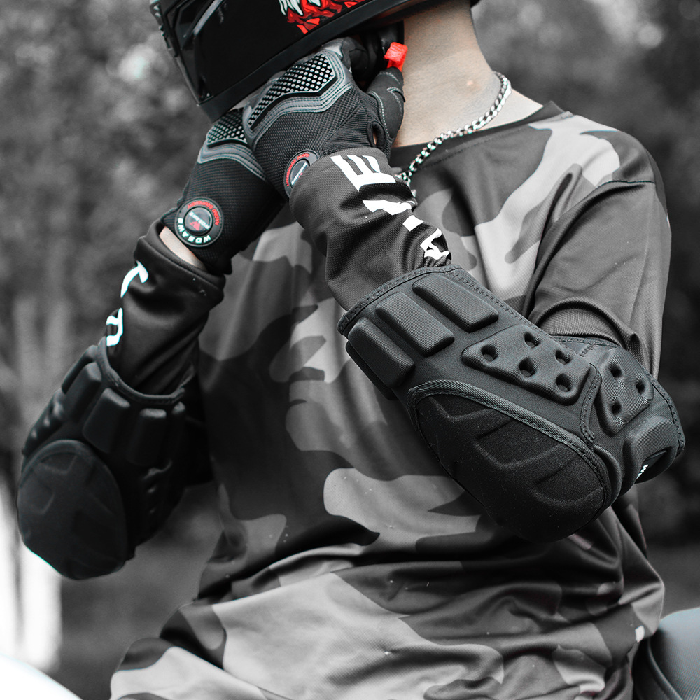 WOSAWE Motorcycle Knee Pads El - مراجعة Mountain Biking Knee And Elbow Pads وسعره