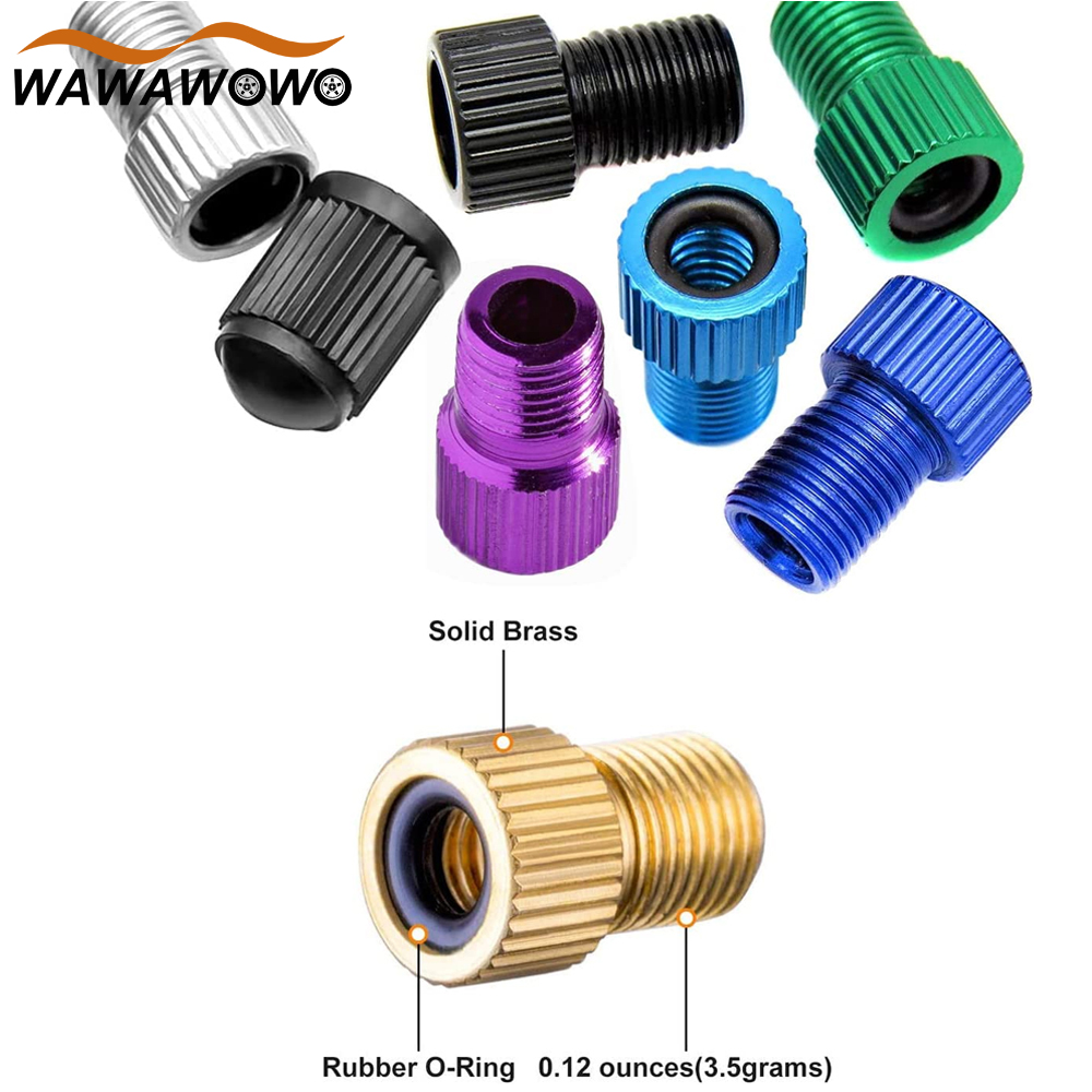 1Set Presta Valve Adapter, Fre - مراجعة Mountain Biking In French وسعره