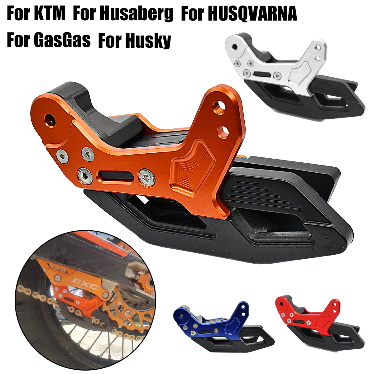 Motorcycle CNC Chain Guide Gua - مراجعة Chain Guide Iscg وسعره